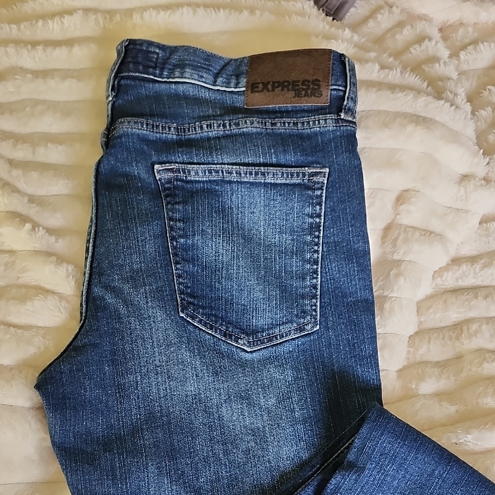 Express Men's Denim Slim Jeans